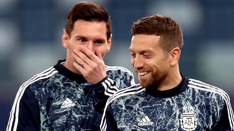 Papu Gómez y Leo Messi forjaron una muy buena relación en el nuevo seleccionado argentino.