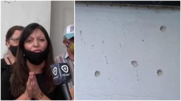 Desesperada súplica por protección de una familia de zona sur.