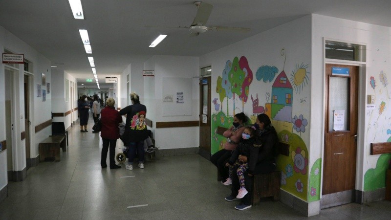 El bebé permanece en el Hospital de Niños Víctor J. Vilela.