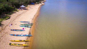 Los y las jóvenes de la colonia de Baigorria hicieron una capacitación cuidado ambiental.