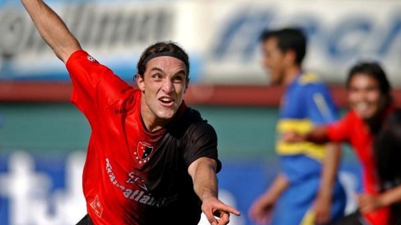 Memo Borghello en aquel histórico partido en la Bombonera en 2004