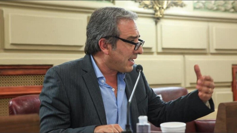 El diputado provincial por el Frente Renovador Oscar Martínez.