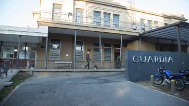 La guardia del Hospital Centenario, donde ingresó María en noviembre de 2021.