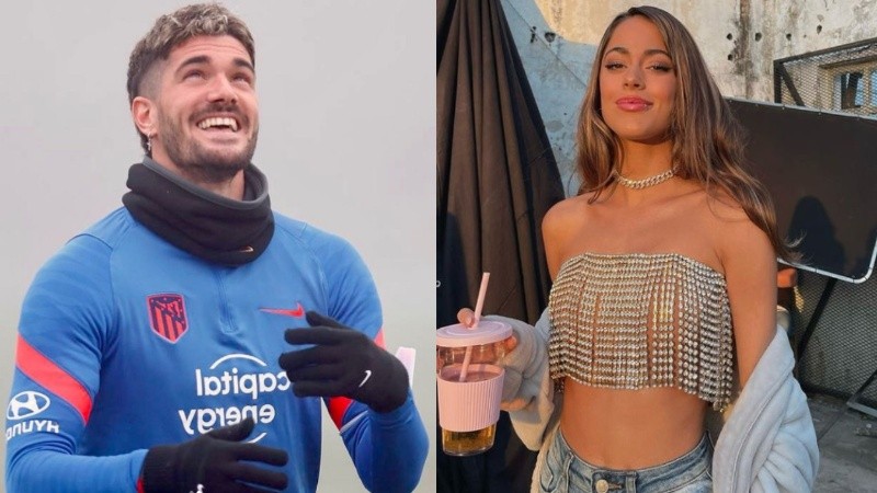 Rodrigo de Paul y Tini Stoessel.