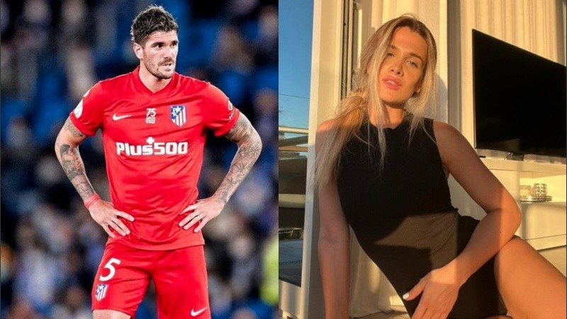 Rodrigo De Paul y Camila Homs, separados.