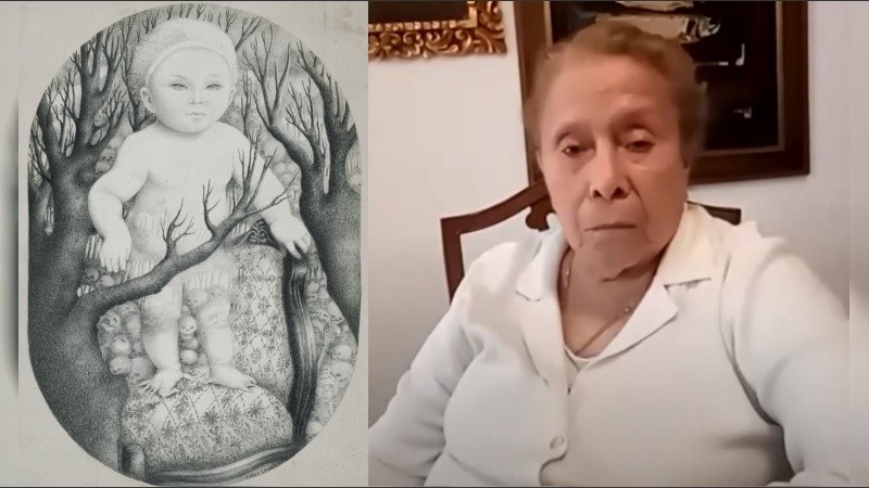 Obra grafito sobre papel 