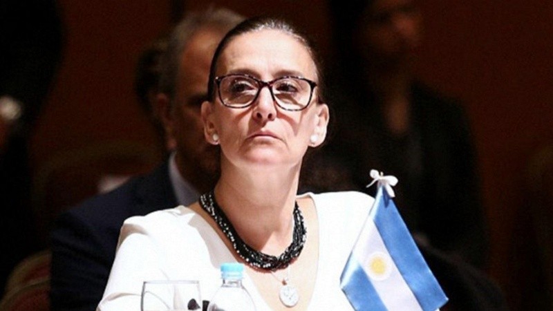 La ex vicepresidenta Gabriela Michetti.