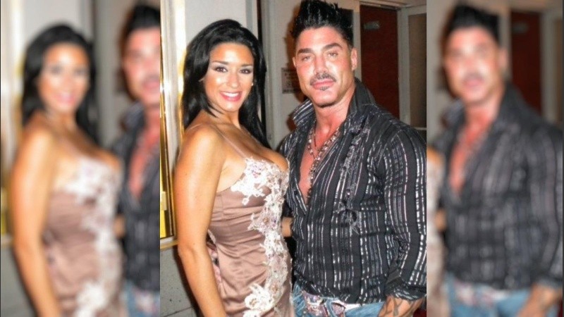 Violeta lo Re y Ricardo Fort, cuando era pareja.