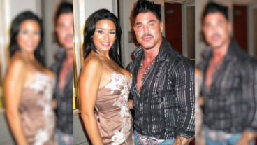 Violeta lo Re y Ricardo Fort, cuando era pareja.