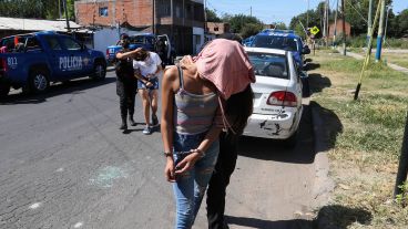 4 hombres y 3 mujeres fueron trasladados a la comisaría 12.