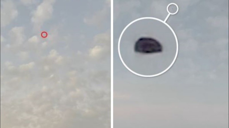 Los cazadores de ovnis quedaron boquiabiertos por la claridad del avistamiento.