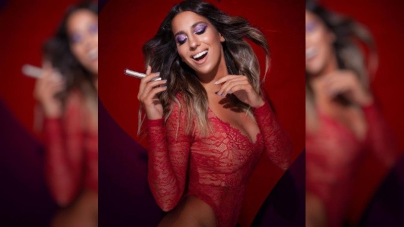 La panelista y bailarina Cinthia Fernández.