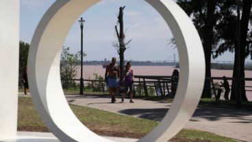 El día arrancó nublado pero luego salió el sol a pleno.