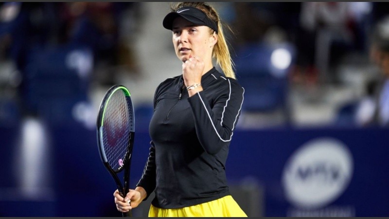 La ucraniana se negó a jugar contra tenistas rusas o bielorusas. 