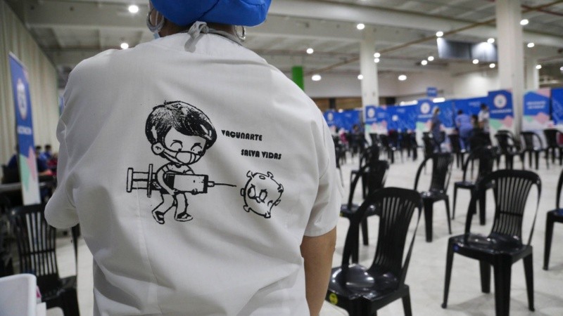 La vacunación ya funcionando en Portal Rosario desde este miércoles