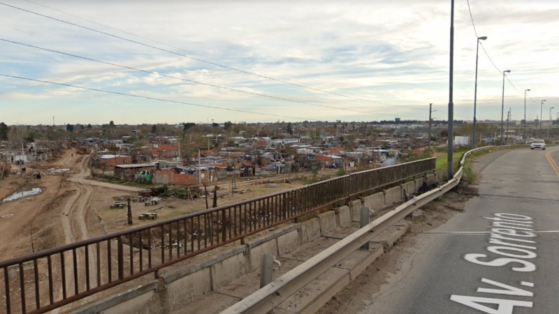 La zona donde tuvo lugar el procedimiento. 