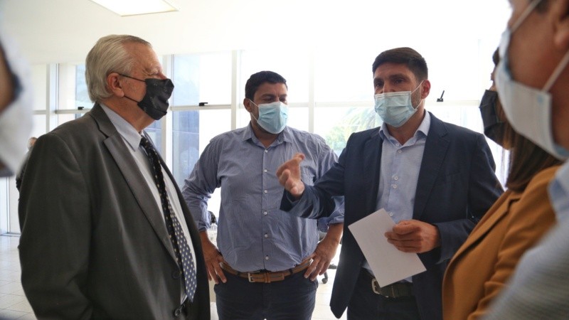 Pullaro llegando al Centro de Justicia Penal para su declaración