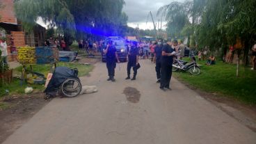 El hecho ocurrió en inmediaciones de Mateo Booz y calle 1649.