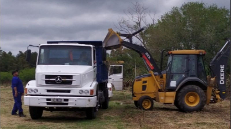 El terreno está ubicado sobre la colectora de Av. de Circunvalación 25 de Mayo.