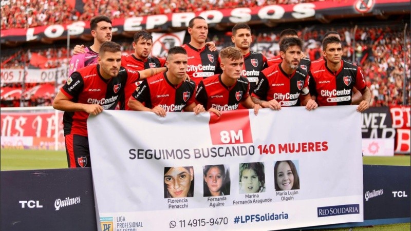 Los 11 que salieron a la cancha en la goleada a Atlético Tucumán.