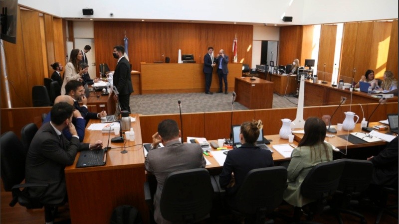 El juicio comenzó el pasado 21 de febrero en el Centro de Justicia Penal. 