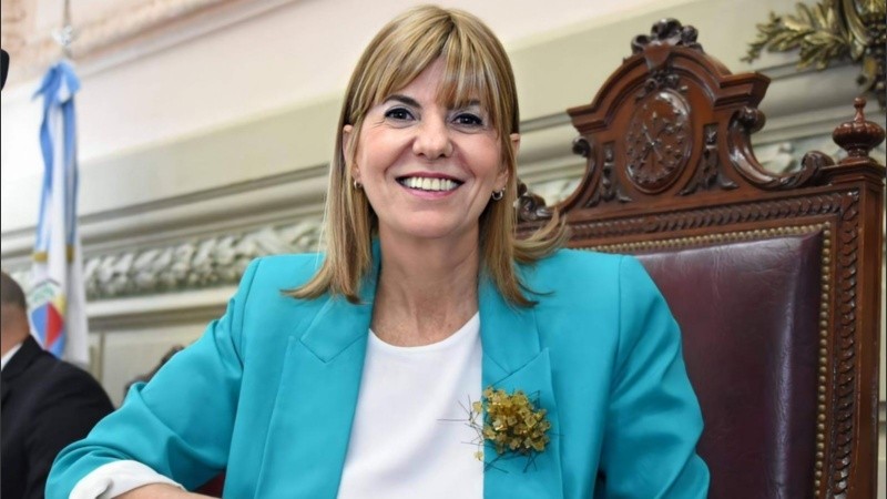 La vicegobernadora de Santa Fe, Alejandra Rodenas