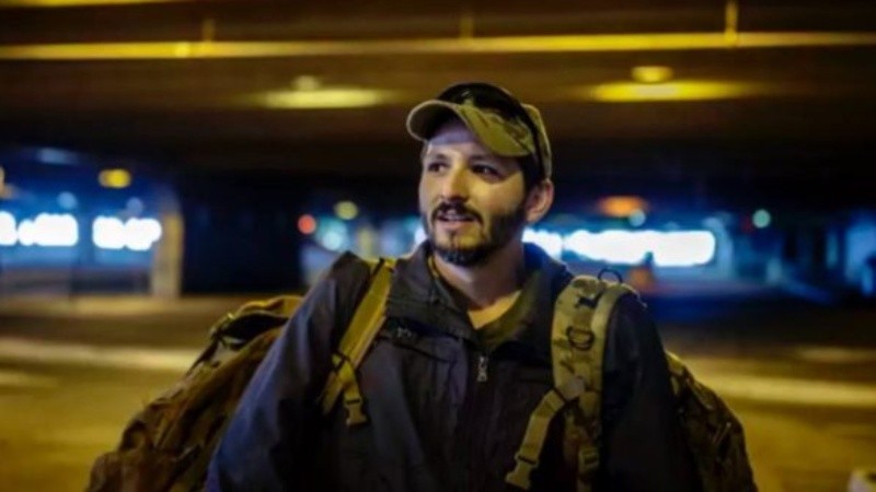 Wali, apodo por el que es conocido este ex militar canadiense para preservar su identidad.