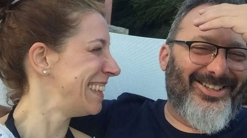 La locutora y el conductor. 