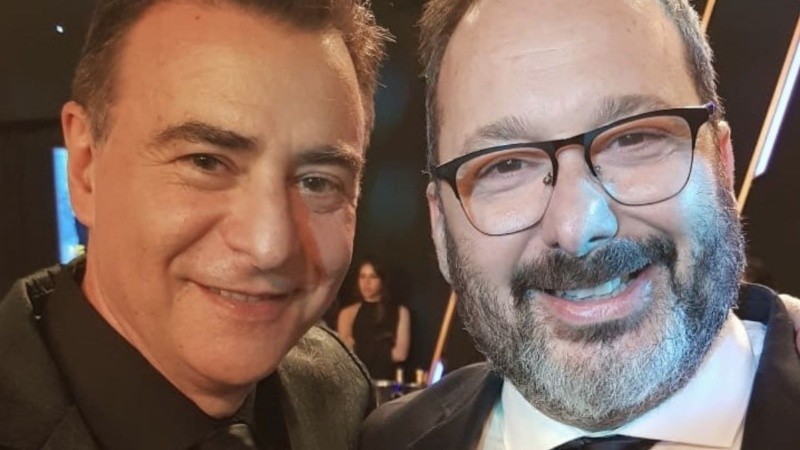 Los rosarinos Rozín y Sietecase.