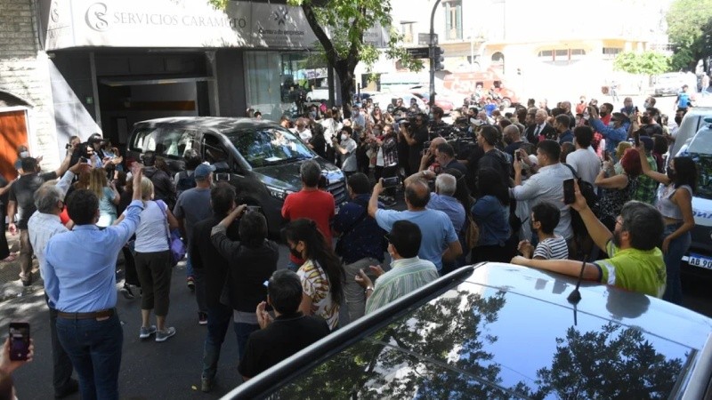El último aplauso a Rozín en Buenos Aires.