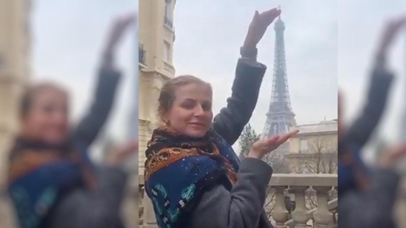 Así comienza el video ucraniano que emula un bombardeo a París.