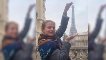 Así comienza el video ucraniano que emula un bombardeo a París.