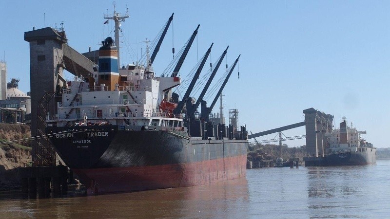 Por los puertos del Gran Rosario se despacha el 70% de las exportaciones agroindustriales argentinas.