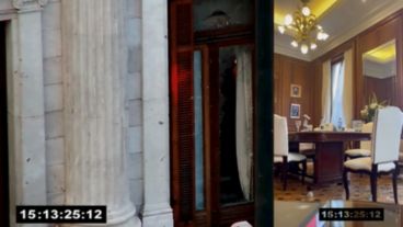 La vicepresidenta publicó un nuevo video del ataque.