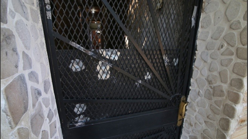 Imagen de una balacera en bulevar Seguí.