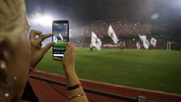 En un Coloso repleto, la Lepra vivió su fiesta previa al clásico rosarino del domingo.
