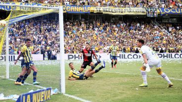 El tanto de García a los 5' del segundo tiempo.