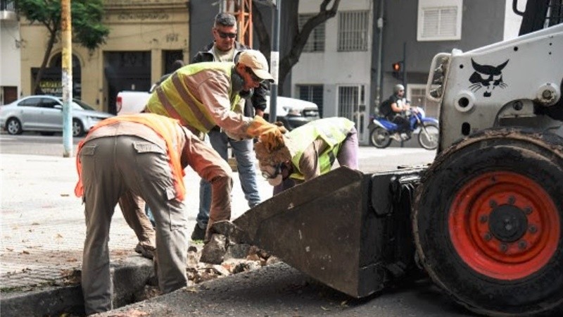 Las tareas serán en una cuadra y luego avanzarán.