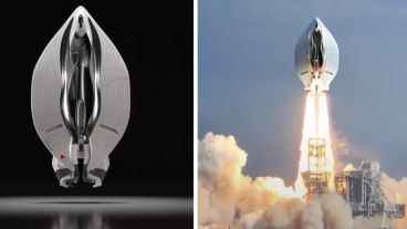 La forma de V optimizada garantiza la máxima eficiencia de combustible.