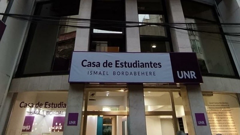 La residencia estudiantil quedó habilitada este lunes.