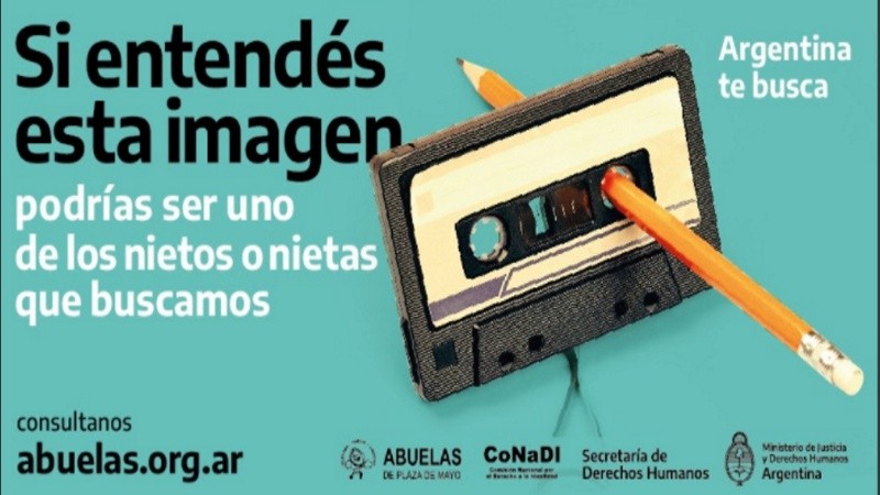 La campaña apunta a continuar con la búsqueda de casi 300 nietas y nietos que aún no fueron hallados.