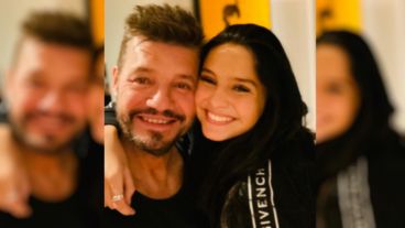 Marcelo y Juanita Tinelli.