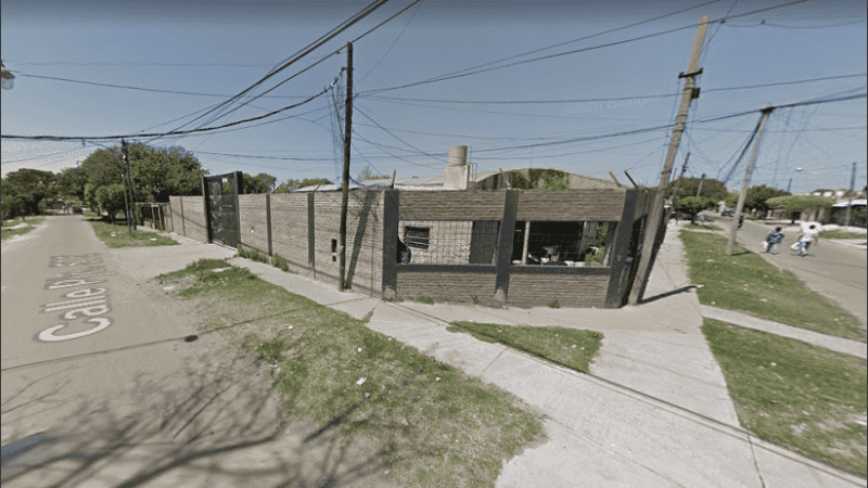 La zona en la que encontraron el vehículo robado.