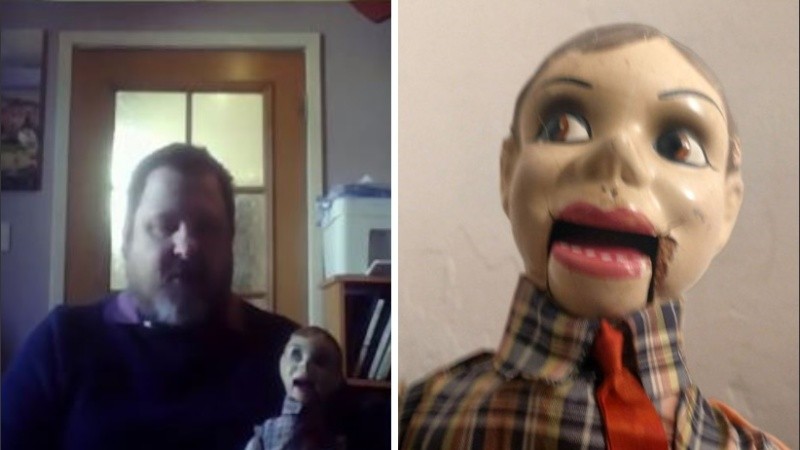 El muñeco era de una familia que quería deshacerse de él.