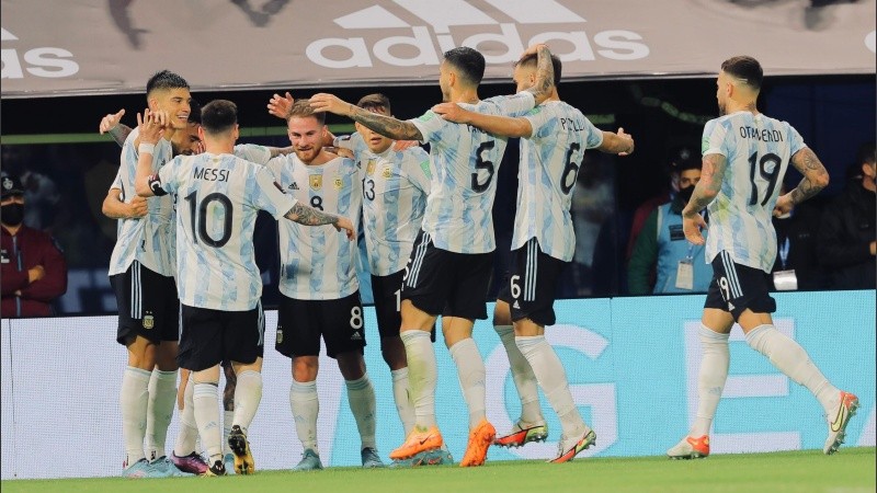 Argentina y otra noche a puro festejo en eliminatorias rumbo a Qatar