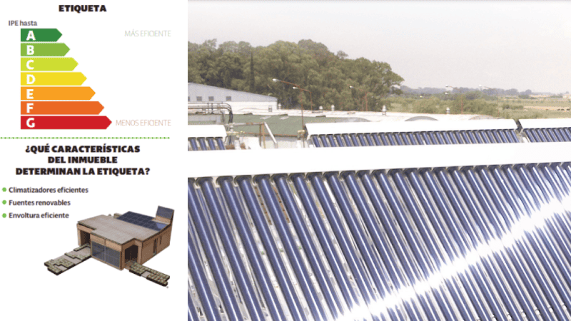 El Índice de Prestación Energética mide la eficiencia de una casa de la A a la G.