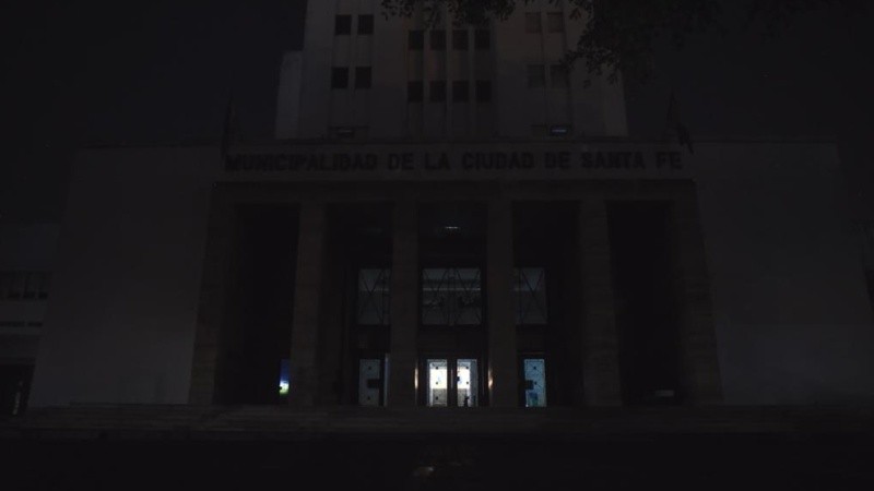 El edificio municipal de la ciudad capital de la provincia.