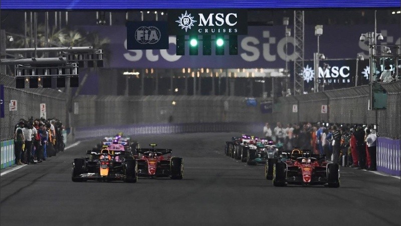 Instancia decisiva en el GP de Arabia Saudita.