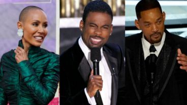 Jada Pinkett Smith, Chris Rock y Will Smith.
