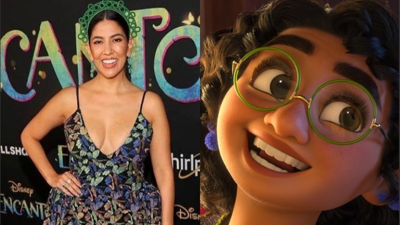 La actriz argentino-estadounidense es hija de un colombiano y una boliviana.